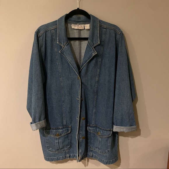 Jackets & Blazers - Vintage Denim Chore Coat